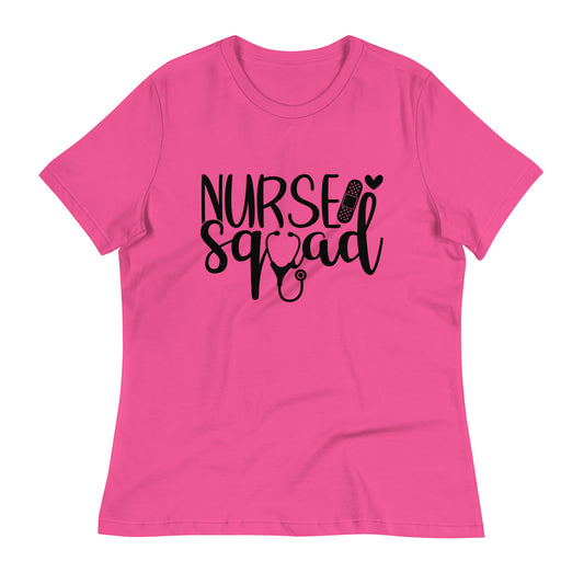 Women's Relaxed T-Shirt Medical - Nurse Squad